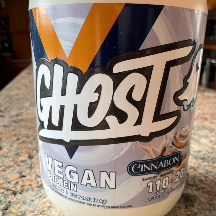 photo of Ghost Vegan Protein Cinnabon shared by @thevagrantvegan on  26 Aug 2025 - review
