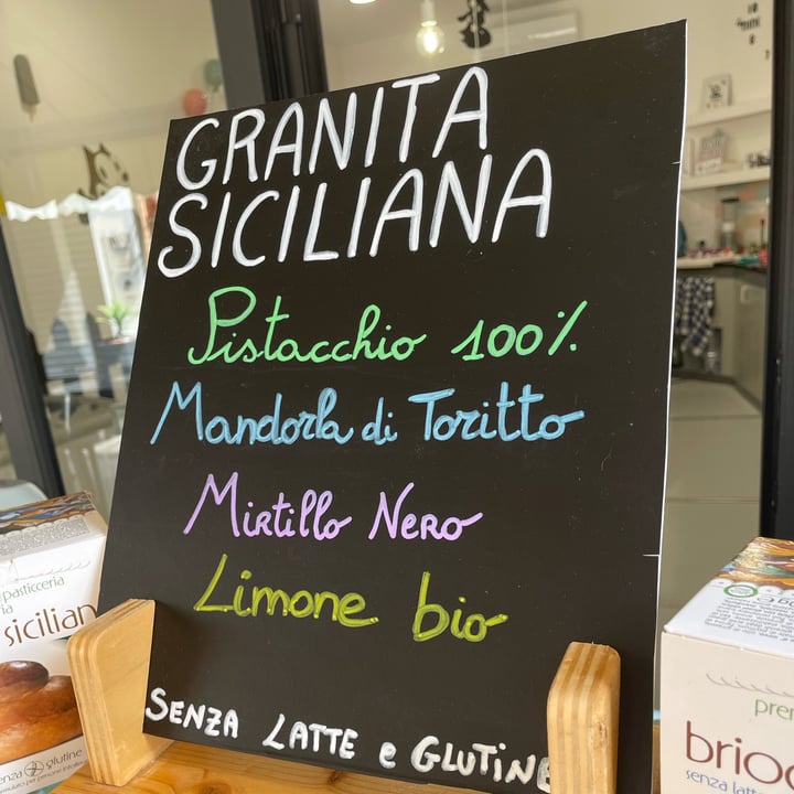 photo of Gelateria Felix granita siciliana shared by @veganredvelvet on  07 Sep 2025 - review