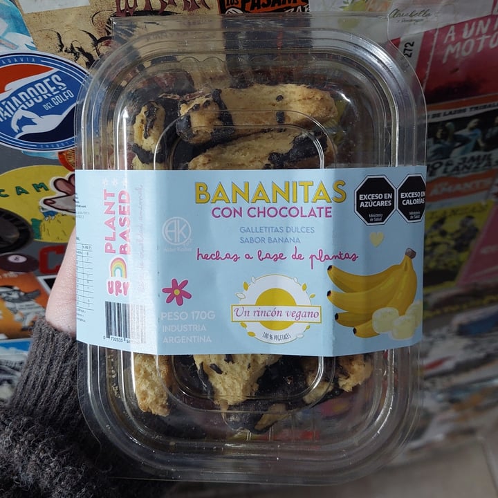 photo of Un Rincón Vegano Bananitas con chocolate shared by @petriglianoluciana on  02 Jun 2024 - review