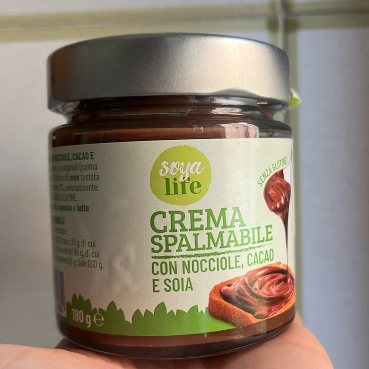 photo of Soya life Crema spalmabile con Nocciole, Cacao e Soia shared by @petramodirari on  01 May 2024 - review