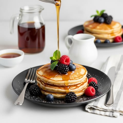 Fluffy Vegan Almond Flour Pancakes: Quick & Easy Gluten-Free Breakfast