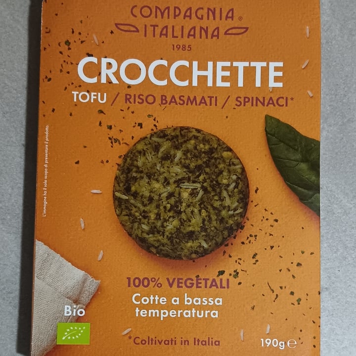 photo of Compagnia Italiana Crocchette Tofu / Riso Basmati / Spinaci shared by @nicole91 on  24 Feb 2024 - review