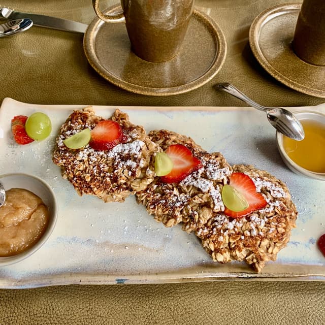 Photo of the dish “Panqueques Veganos”