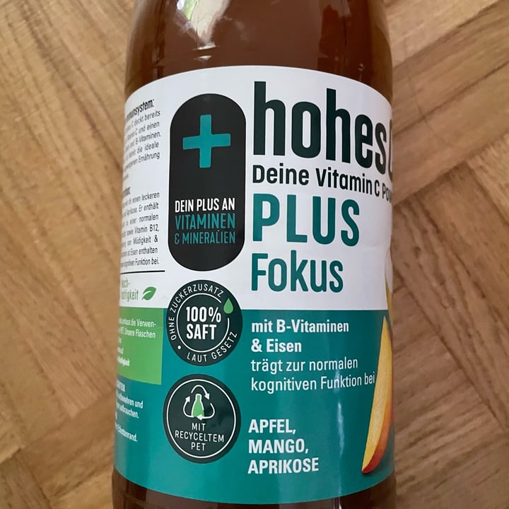 photo of hohes c Plus Fokus shared by @gruenepaprika on  29 May 2024 - review