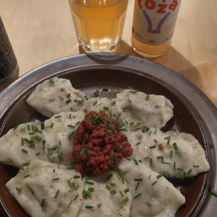 photo of NO BONES Vegan Food Seasonal Pierogi shared by @kamerplant on  03 Jan 2024 - review