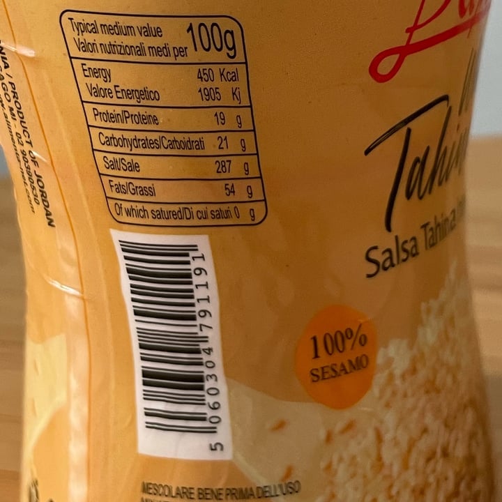 photo of Luxor Salsa tahina integrale shared by @elle10 on  05 Sep 2023 - review