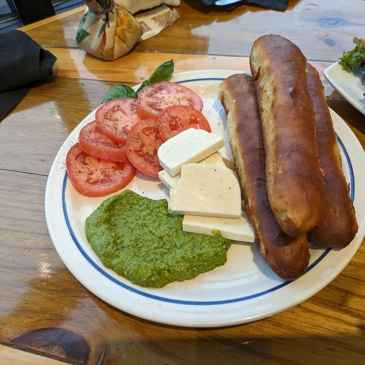 photo of Two Dollar Radio Headquarters breadstick plate shared by @edav334 on  23 Feb 2024 - review