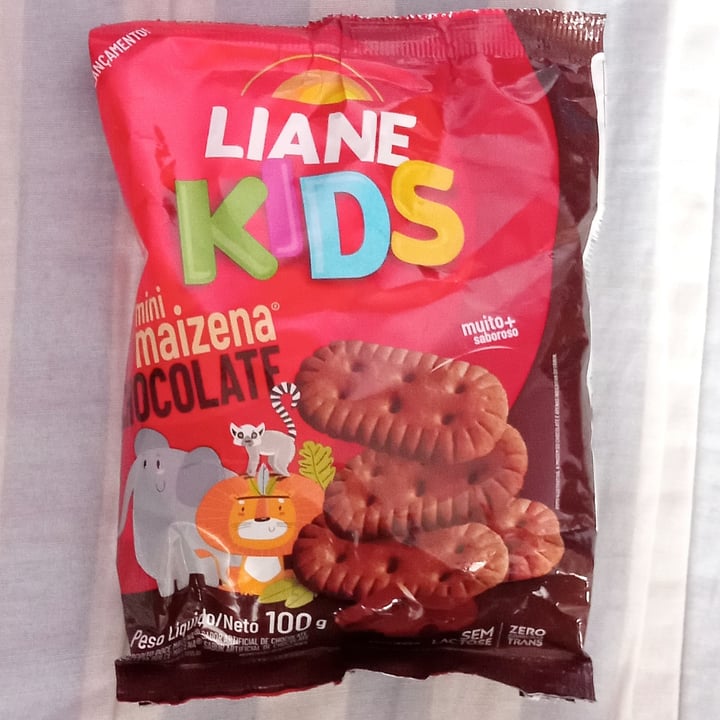 photo of Liane Kids Mini Maizena Chocolate shared by @estrelaveg on  29 Jun 2025 - review