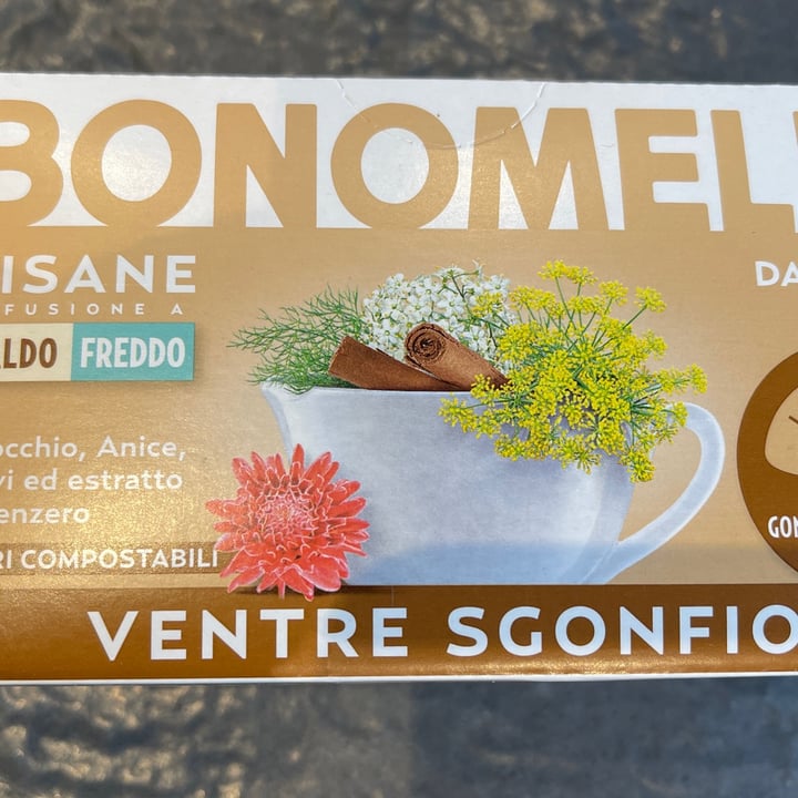 photo of Bonomelli Tisana ventre sgonfio con finocchio, anice, carvi ed estratto di zenzero shared by @cinziadicioccio on  08 Oct 2023 - review