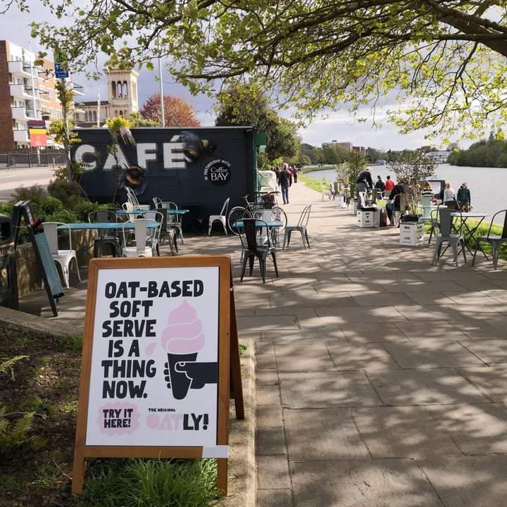 photo of Ginger Bees Café Oatly Soft Serve shared by @alistar on  27 Apr 2024 - review