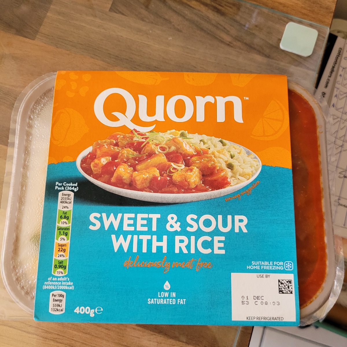 Quorn sweet and sour from Quorn - Vegan Product Reviews & Ratings ...