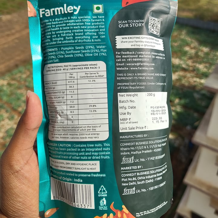 photo of Farmley Seed Mix shared by @premg062 on  05 May 2024 - review