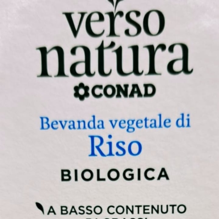 photo of Verso Natura Conad Veg Bevanda di riso Biologica shared by @athoucha on  27 Apr 2024 - review