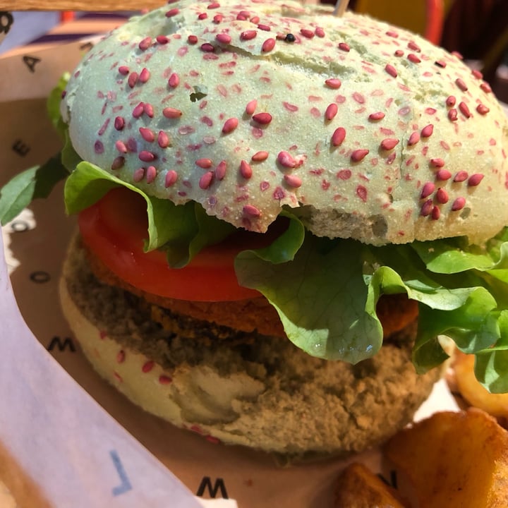 photo of Flower Burger elf burger shared by @francescasaltori on  22 Jan 2024 - review