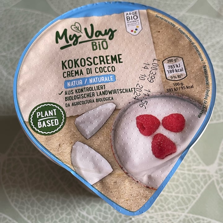 photo of My Vay (My Veg) Crema Di Cocco shared by @elviradl on  13 Sep 2024 - review