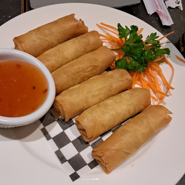 Veggie Spring Rolls at Sapporo Restaurant - Review by @svraphael88 ...