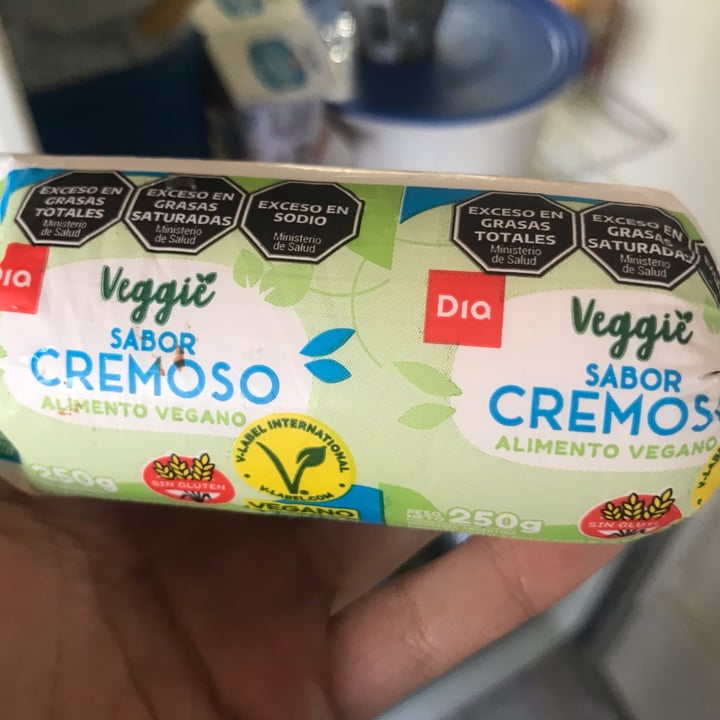 photo of Dia% queso cremoso vegano shared by @micaelacardoso on  25 May 2025 - review