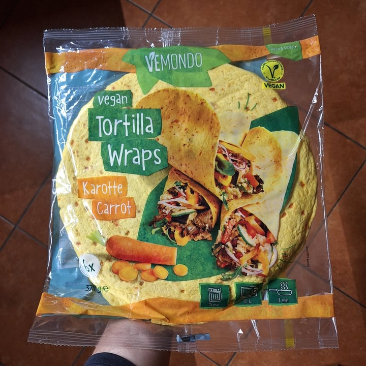 photo of Vemondo Tortilla Wraps Carrot shared by @ola96 on  06 Oct 2025 - review