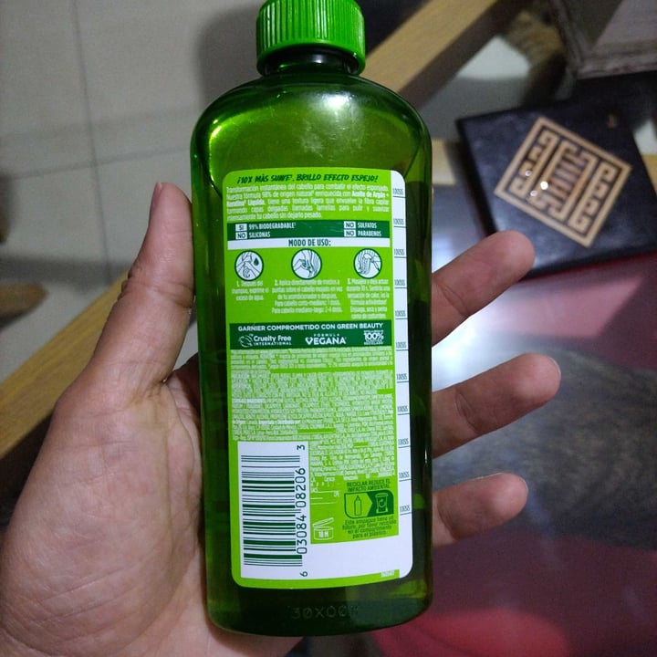 photo of Garnier Fructis Keratin Flow Water shared by @lenn on  10 May 2024 - review