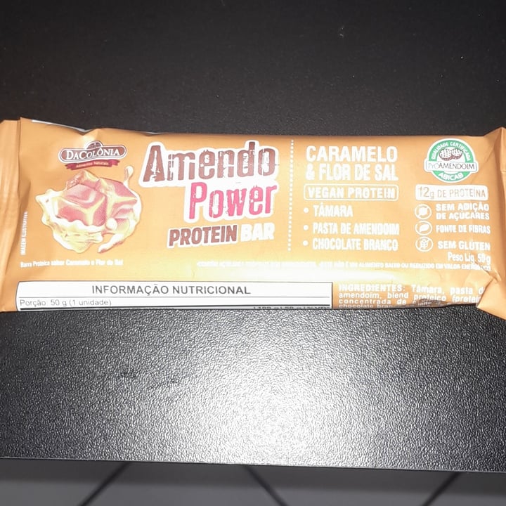 photo of DaColônia ProteinBar Caramelo E Flor De Sal shared by @arianev3g on  22 Sep 2024 - review