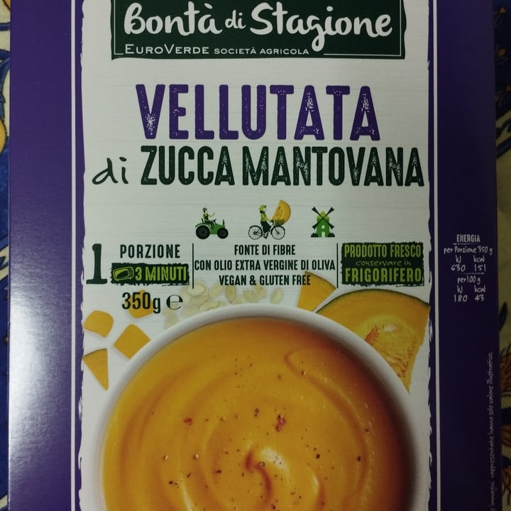 photo of EuroVerde Vellutata Di Zucca Mantovana shared by @lillieconnolly on  29 Nov 2023 - review