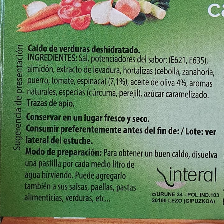 photo of Hacendado Pastillas caldo de verduras shared by @fivefeetvegan on  11 Oct 2023 - review
