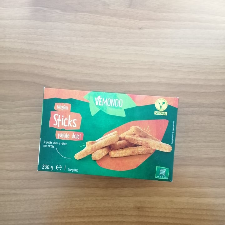 photo of Vemondo vegan sticks patate dolci shared by @queenofdarkness on  02 Feb 2025 - review