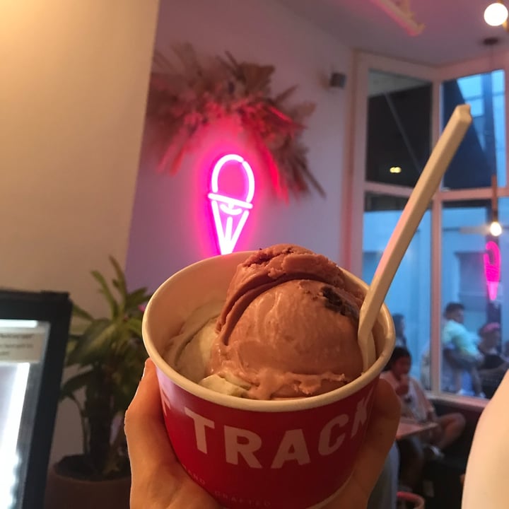 photo of Off Track Ice Cream Raspberry Fudge Scoop shared by @lilyycaroline on  29 Apr 2024 - review