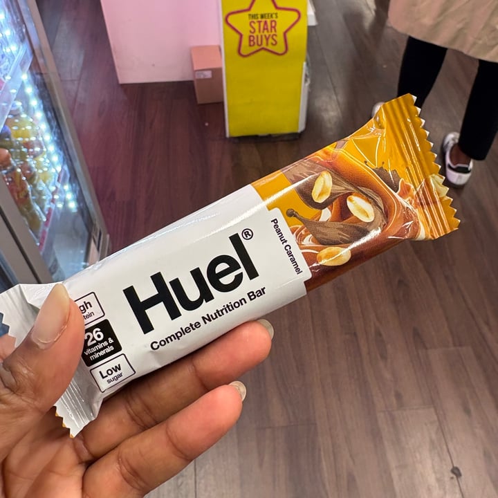 photo of Huel Complete Nutrition Bar Peanut Caramel shared by @vsethu on  08 Sep 2025 - review