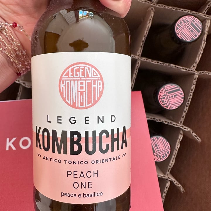 photo of Legend kombucha peach one shared by @babette on  05 Feb 2025 - review