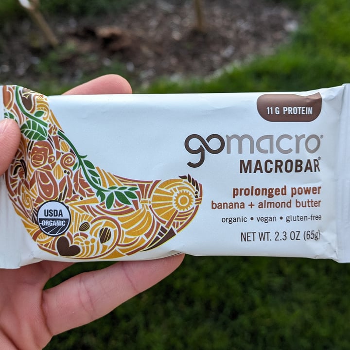 photo of GoMacro Prolonged Power Banana Almond Butter shared by @brtjohns on  17 Mar 2024 - review