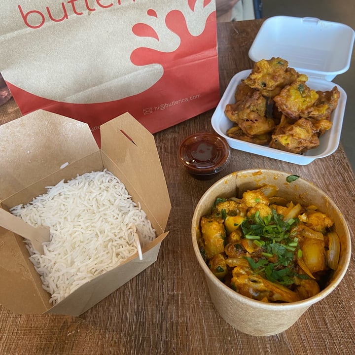 photo of Butterica Indian Kitchen Vegetable Pakora shared by @veggie-meg on  11 May 2024 - review