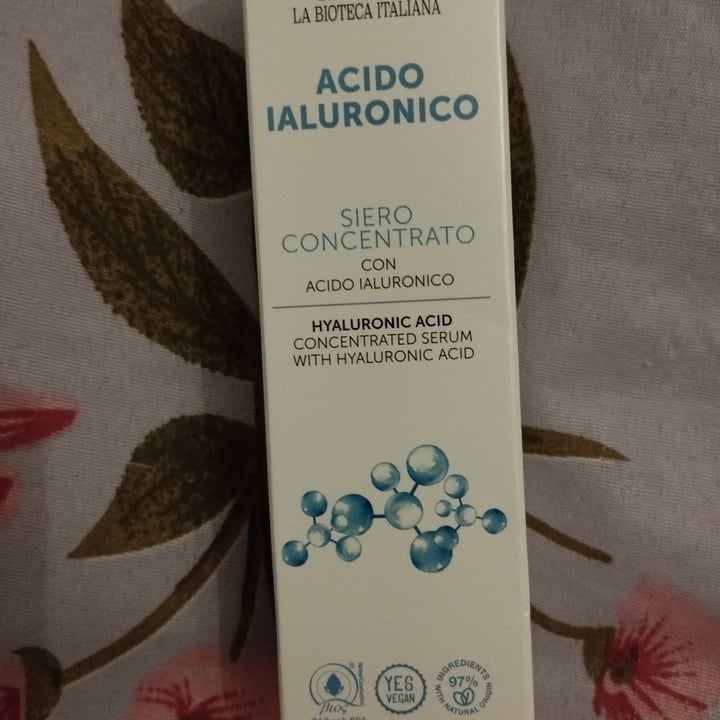 photo of La Bioteca Italiana Siero Concentrato Acido Ialuronico shared by @lillieconnolly on  29 Apr 2024 - review