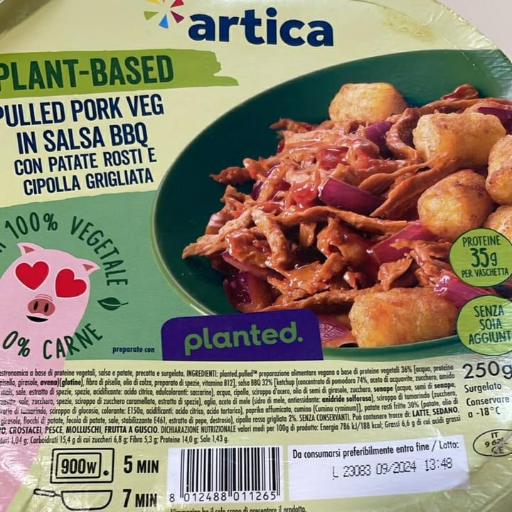 photo of Artica Pulled Pork Veg in Salsa Bbq shared by @barbara17021976 on  04 Mar 2024 - review