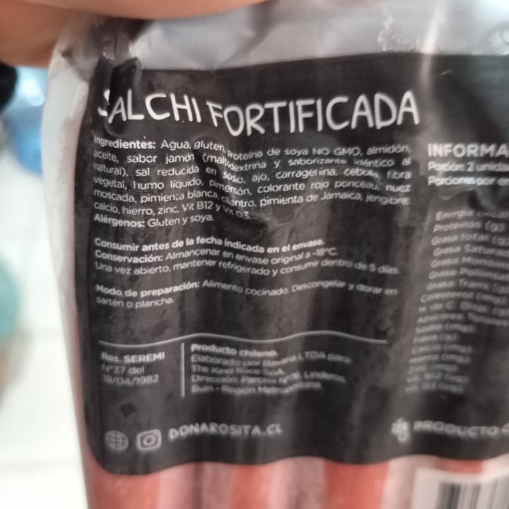 photo of Doña Rosita Salchicha Vegana shared by @omarchelechg on  24 Apr 2025 - review