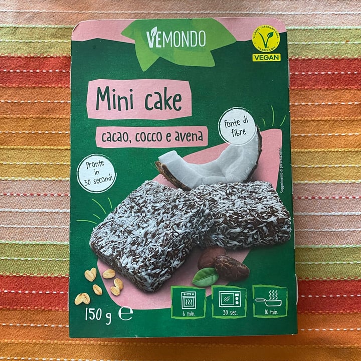 photo of Vemondo mini cake cacao cocco e avena shared by @alltingarnej on  07 Apr 2024 - review