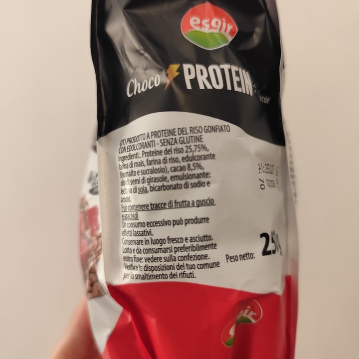 photo of Esgir Choco Protein (sin azúcar) shared by @maka89 on  19 Apr 2025 - review