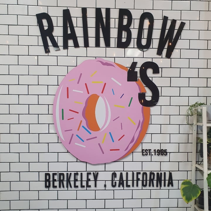 photo of Rainbow Donuts Vegan Vanilla Donut shared by @paniwilson on  20 Oct 2024 - review