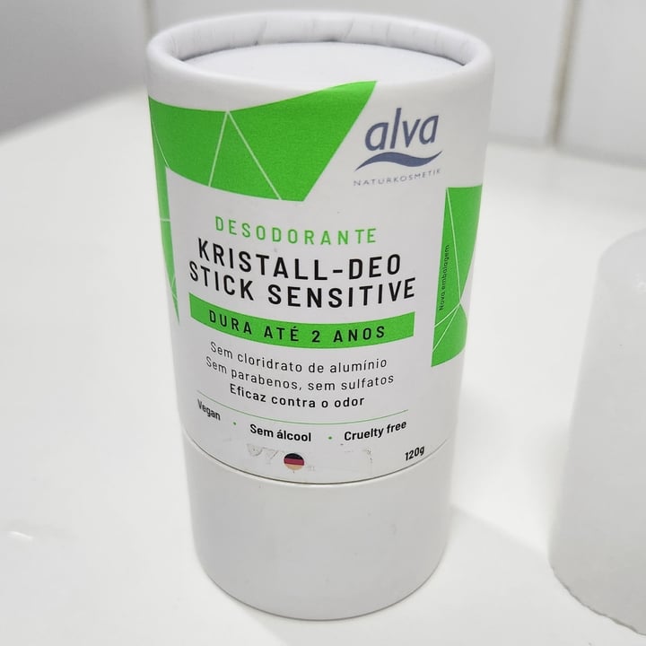 photo of Alva Desodorante kristall-deo stick sensitive shared by @patimurno on  24 Sep 2023 - review