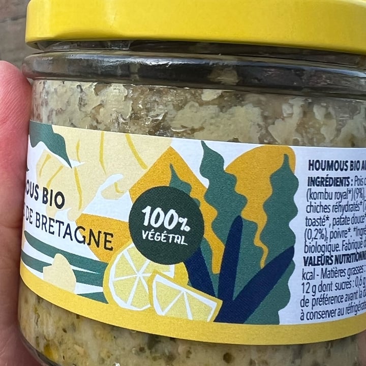photo of la belle-iloise Houmous Bio aus Algues de Bretagne shared by @citronimus on  11 Aug 2025 - review