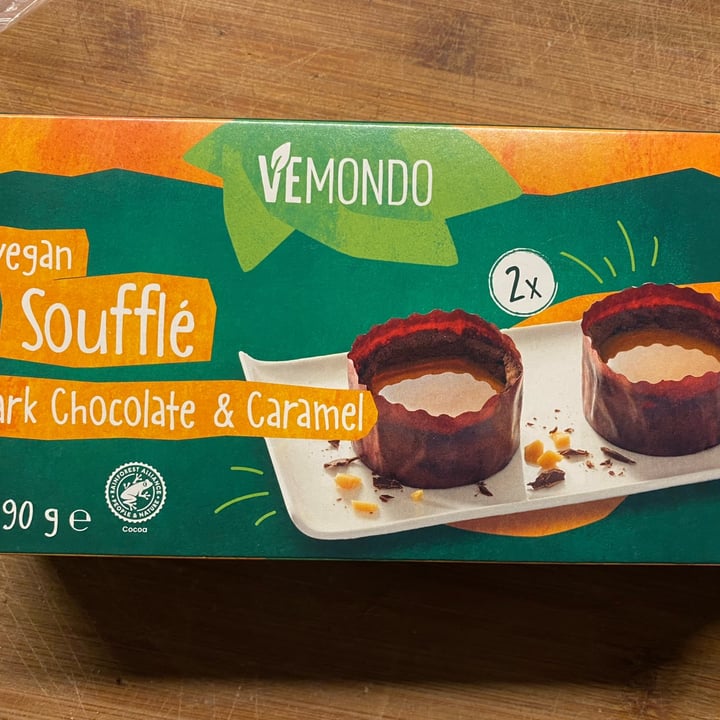 photo of Vemondo dark chocolate and caramel souffle shared by @gmal on  02 Jan 2025 - review