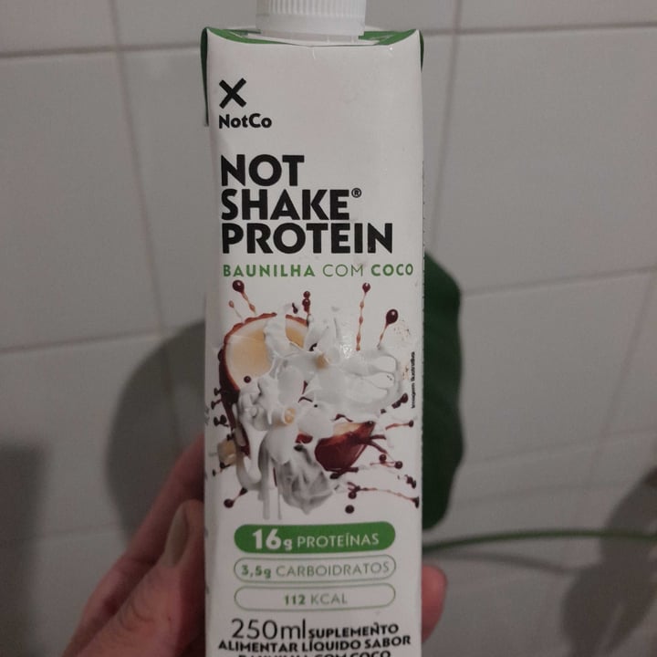 photo of NotCo Not shake Protein baunilha com coco shared by @patriciamarin on  06 Feb 2025 - review