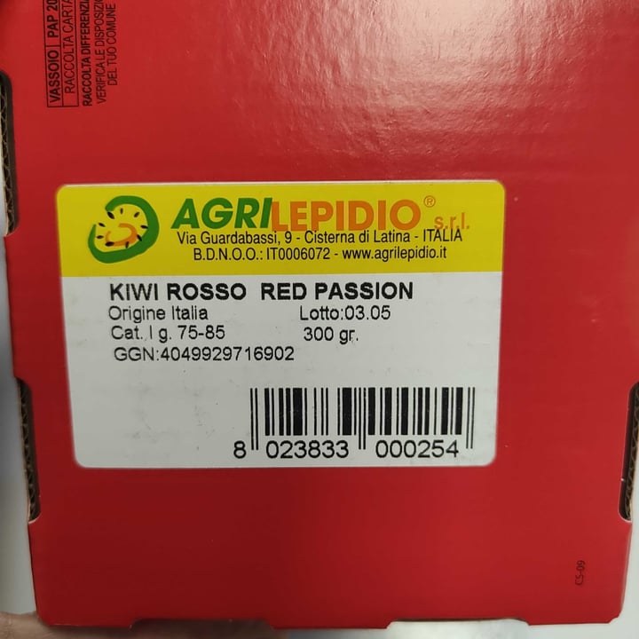 photo of Agri Lepidio Kiwi Red Passion shared by @gilazza on  14 Feb 2024 - review