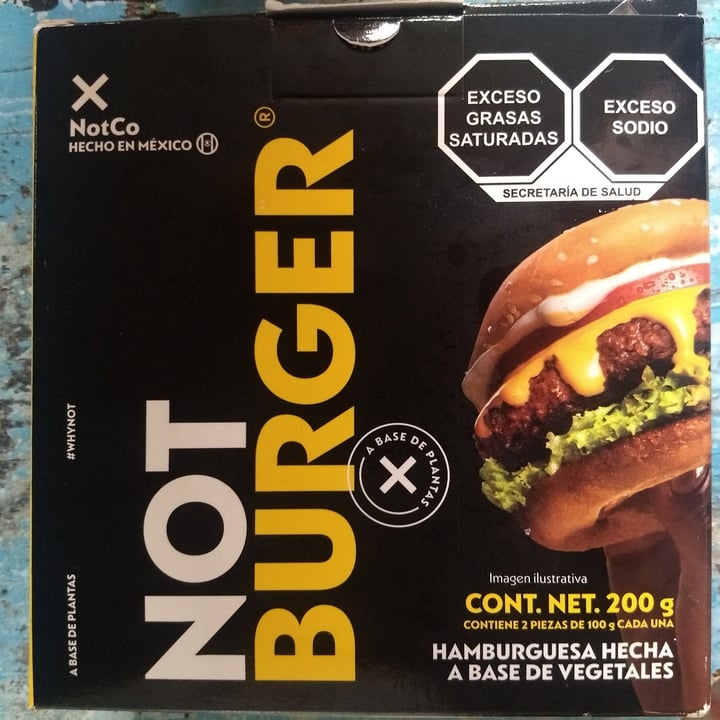 photo of NotCo Hamburguesa shared by @giginh on  13 Oct 2023 - review