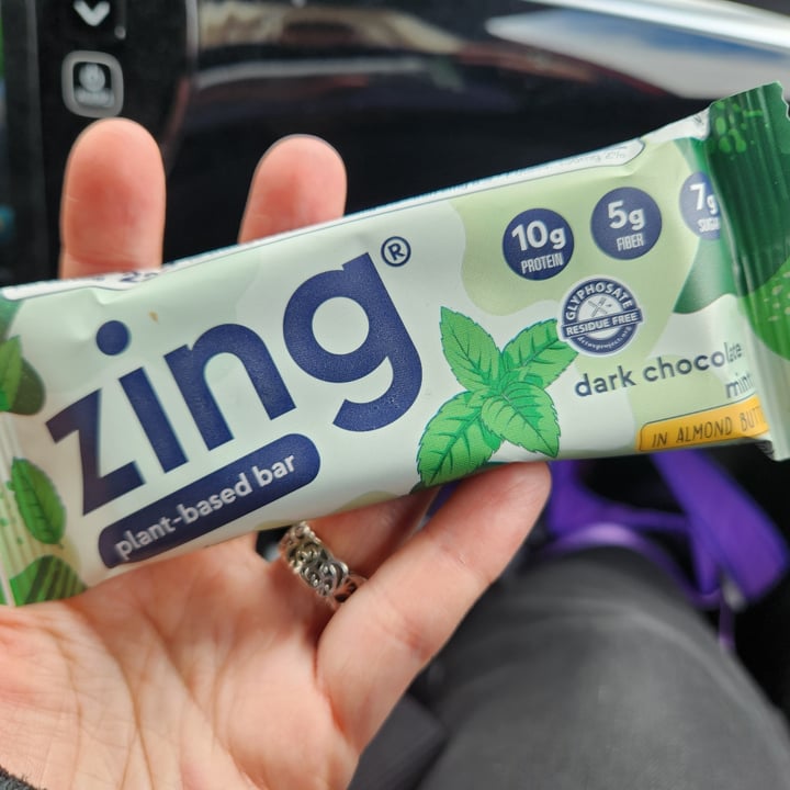 photo of Zing Dark Chocolate Mint shared by @theveganwitch13 on  09 Apr 2024 - review