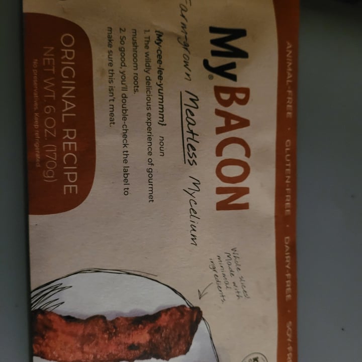 photo of MyBacon Mushroom Bacon shared by @thoroughseagull51 on  11 Mar 2024 - review