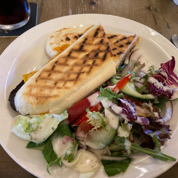 photo of The Craster Arms Chargrilled Aubergine Panini shared by @nahtalix on  18 Apr 2024 - review