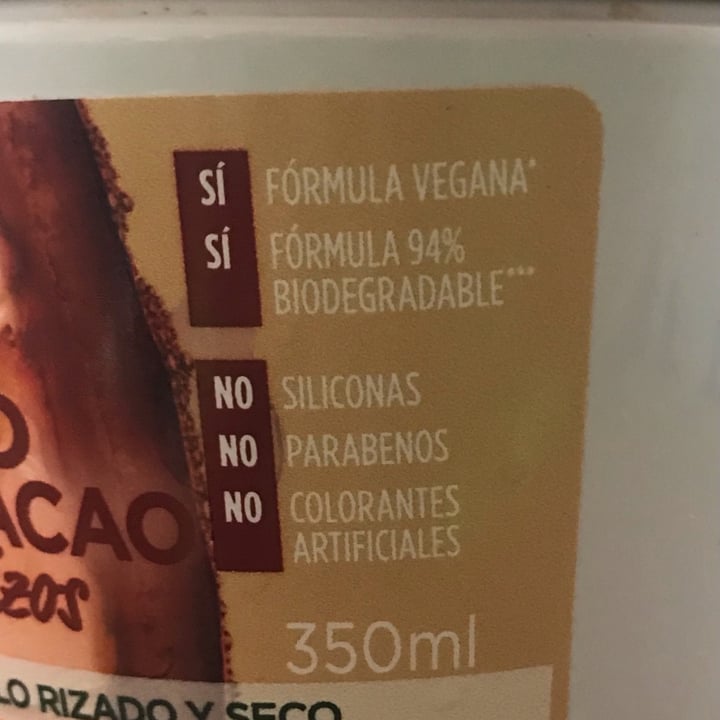 photo of Garnier Fructis Hair Food Coco Reparación shared by @saraem-isveggie on  16 Feb 2024 - review