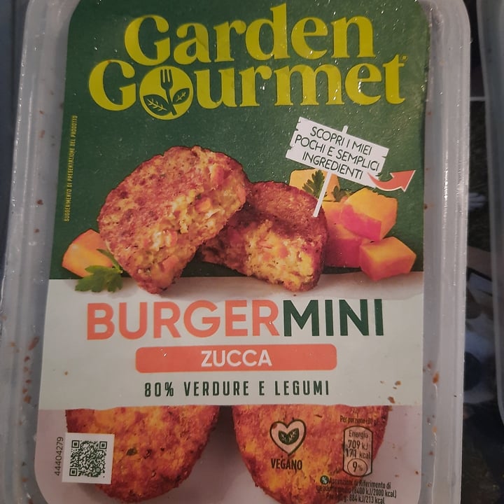 photo of Garden Gourmet Burger mini Zucca shared by @irenep on  01 Jul 2025 - review