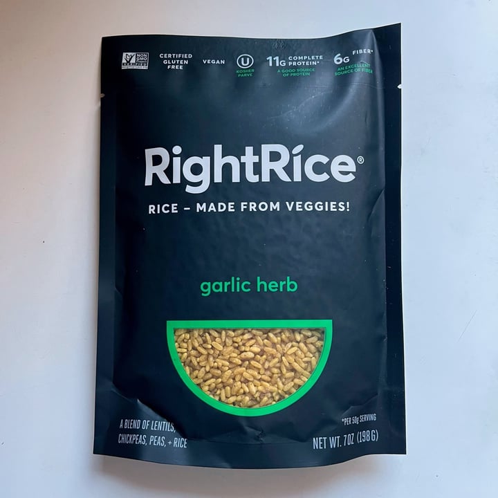 photo of RightRice Rightrice garlic herb shared by @kyu on  04 May 2024 - review